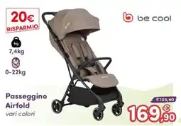 B di Bimbi Passeggino Airfold be cool offerta