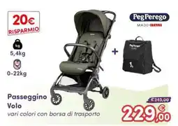 B di Bimbi Passeggino Volo Peg Perego offerta
