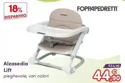 B di Bimbi Alzasedia Lift Foppapedretti offerta