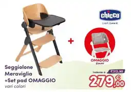 B di Bimbi Seggiolone Meraviglia chicco offerta