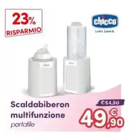 B di Bimbi Scaldabiberon multifunzione portatile chicco offerta