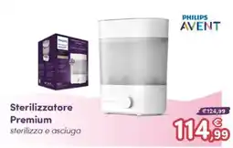 B di Bimbi Sterilizzatore Premium Philips Avent offerta