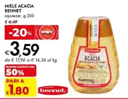 Bennet Miele acacia Bennet offerta