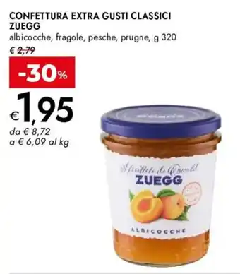Confettura extra gusti classici Zuegg albicocche