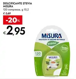 Bennet Dolcificante Stevia Misura offerta