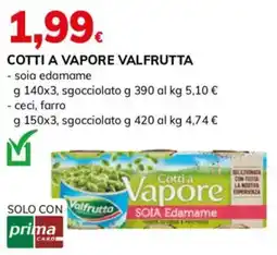 Basko Cotti a Vapore Valfrutta Soia Edamame offerta