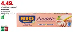 Basko Tonno filo d'olio Rio Mare offerta