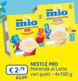 B di Bimbi Nestlé mio Merenda al Latte offerta