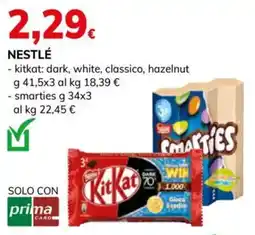 Basko KitKat Smarties Nestlé offerta