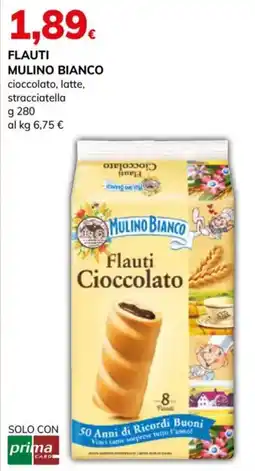 Basko Flauti Cioccolato Mulino Bianco offerta