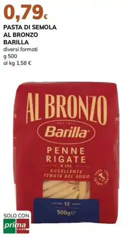 Basko Pasta di semola al bronzo Barilla offerta