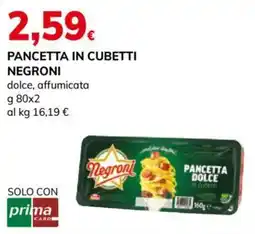 Basko Pancetta in cubetti Negroni offerta