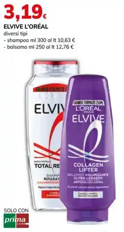 Basko Elvive L'Oréal offerta