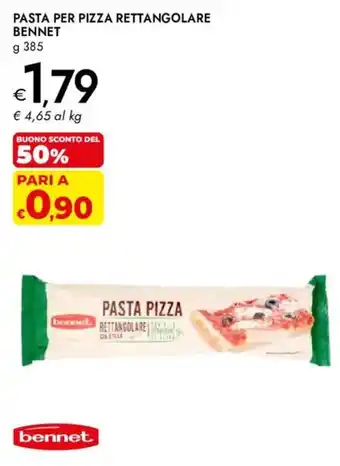 Pasta pizza rettangolare Bennet