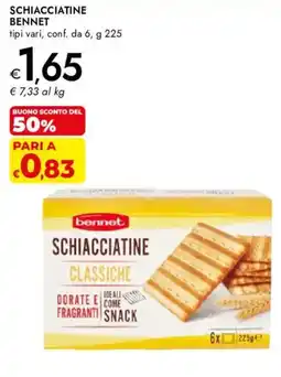 Bennet Schiacciatine Bennet classiche offerta