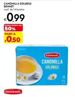 Bennet Camomilla solubile Bennet offerta