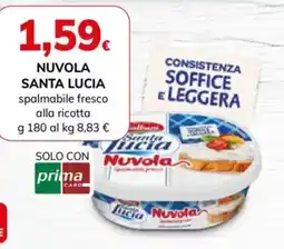 Basko Nuvola Santa Lucia spalmabile fresco alla ricotta offerta