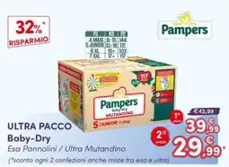 B di Bimbi Pampers Baby-dry Mutandino offerta