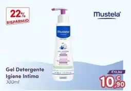 B di Bimbi Mustela Gel Detergente Igiene Intima offerta