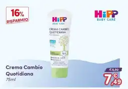 B di Bimbi HiPP Baby Care Crema Cambio Quotidiana offerta