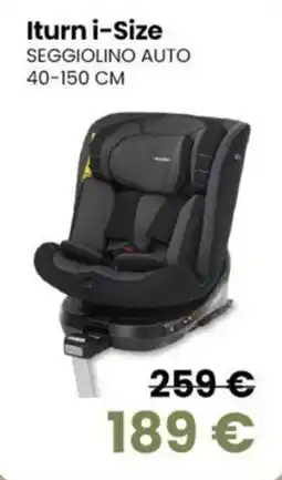 B di Bimbi Itturn i-Size Seggiolino Auto offerta
