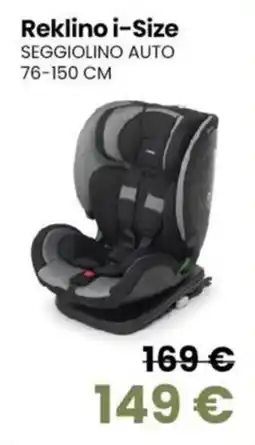 B di Bimbi Reklino i-Size Seggiolino Auto offerta