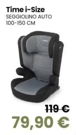B di Bimbi Time i-Size Seggiolino Auto offerta