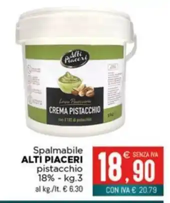 Spalmabile ALTI PIACERI pistacchio