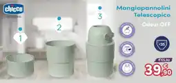 B di Bimbi Mangiapannolini Telescopico Odour OFF offerta