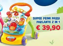 B di Bimbi Super primi passi parlante 2 in 1 offerta