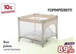 B di Bimbi Box Jubox Foppapedretti offerta