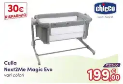 B di Bimbi Culla Next2Me Magic Evo chicco offerta