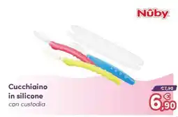 B di Bimbi Cucchiaio in silicone Nuby offerta