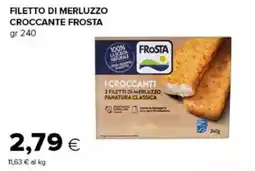 Oasi Filetto di merluzzo croccante frosta offerta