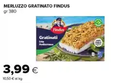 Oasi Merluzzo gratinato Findus offerta