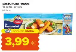 Oasi Bastoncini Findus offerta