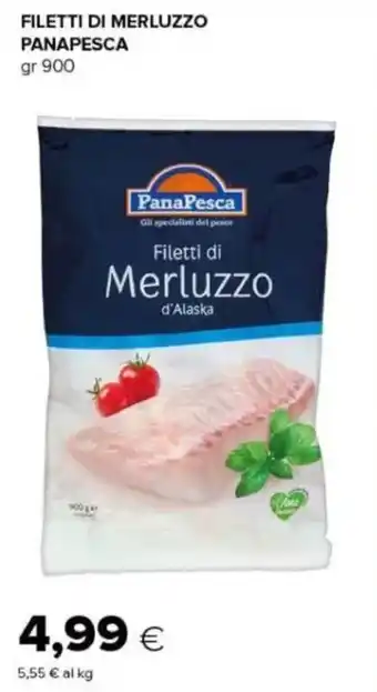 Oasi Filetti di Merluzzo Panapesca offerta