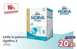 B di Bimbi Nidina Optipro 2 offerta