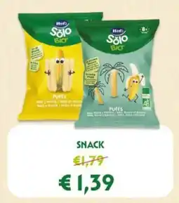 B di Bimbi Solo Bio Puffs offerta
