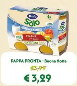 B di Bimbi Hero Solo Pappa Pronta - Buona Notte offerta