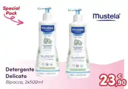 B di Bimbi Detergente Delicato Mustela offerta