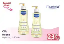 B di Bimbi Mustela Olio Bagno offerta