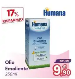 B di Bimbi Humana Olio Emoliente offerta