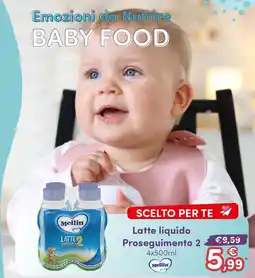 B di Bimbi Latte liquido Proseguimento 2 Mellin offerta