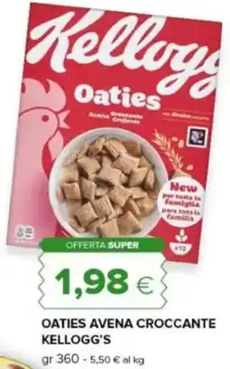 Oasi Oaties Avena Croccante Kellogg's offerta