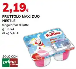 Basko Fruttolo Maxi Duo Nestlé offerta