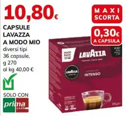 Basko Capsule Lavazza a modo mio offerta