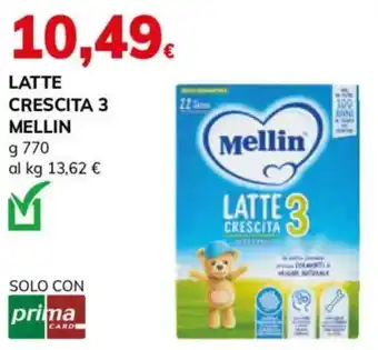 Latte crescita 3 Mellin