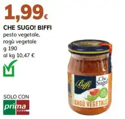 Basko Che Sugo! Biffi ragù vegetale offerta