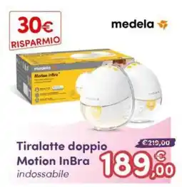 B di Bimbi Tiralatte doppio Motion InBra indossabile offerta